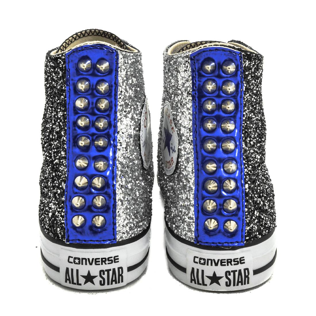 CONVERSE PERSONALIZZATE ARGENTO VELIUS