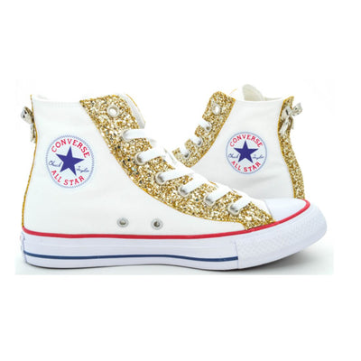CONVERSE PERSONALIZZATE BIANCA ERAS
