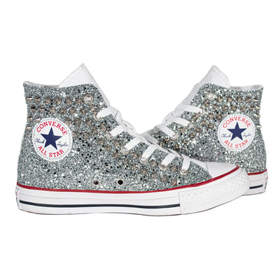 CONVERSE PERSONALIZZATE ARGENTO DEVON