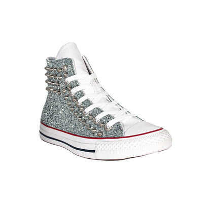 CONVERSE PERSONALIZZATE ARGENTO DEVON