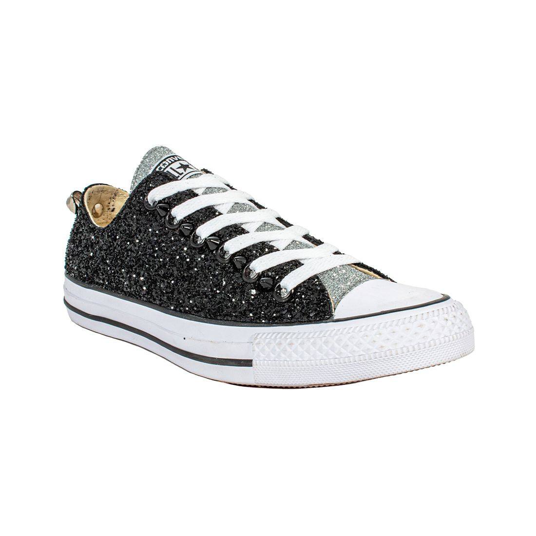 CONVERSE PERSONALIZZATE NERA RAPHAS
