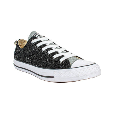 CONVERSE PERSONALIZZATE NERA RAPHAS