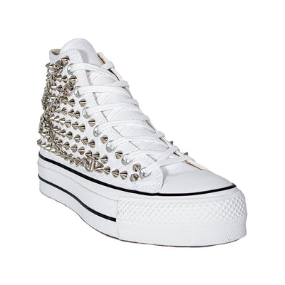CONVERSE PLATFORM PERSONALIZZATE BIANCA DREAM
