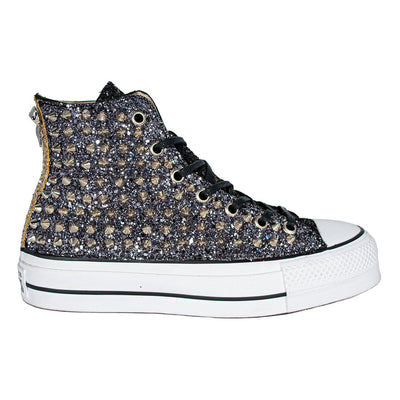 CONVERSE PLATFORM PERSONALIZZATE NERA HUGO