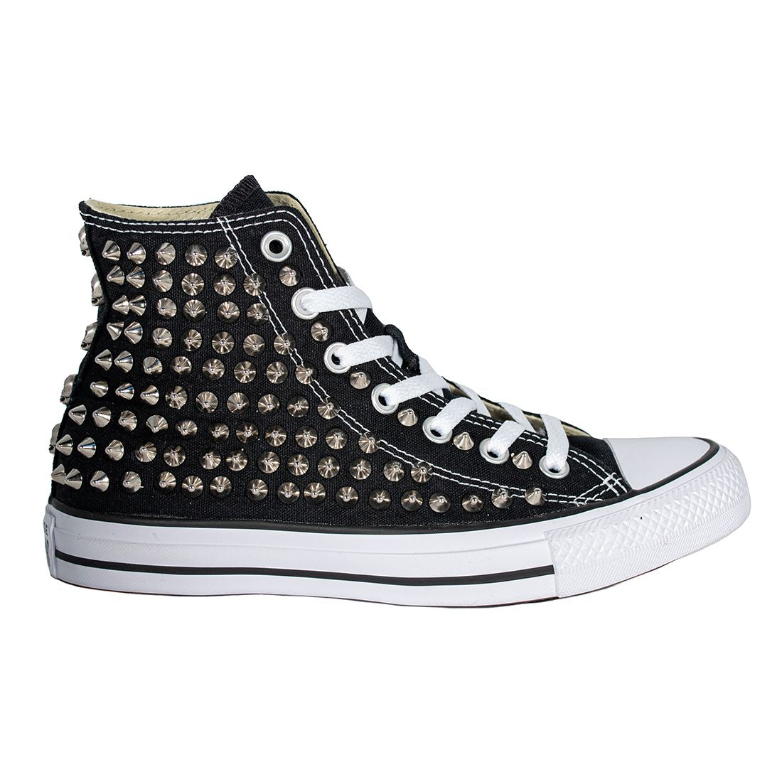 CONVERSE PERSONALIZZATE BLACK HI BORCHIE