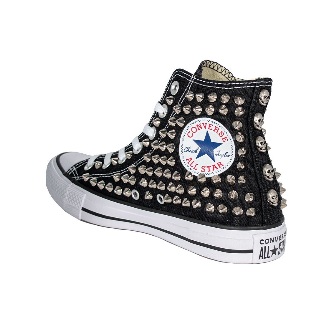 CONVERSE PERSONALIZZATE BLACK HI BORCHIE Loggi Shop