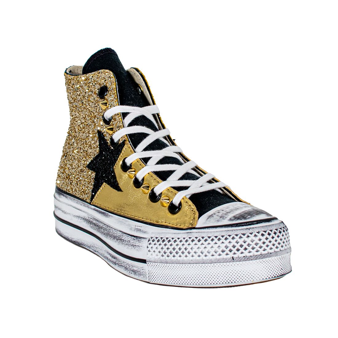 CONVERSE PERSONALIZZATE PLATINO TIFI