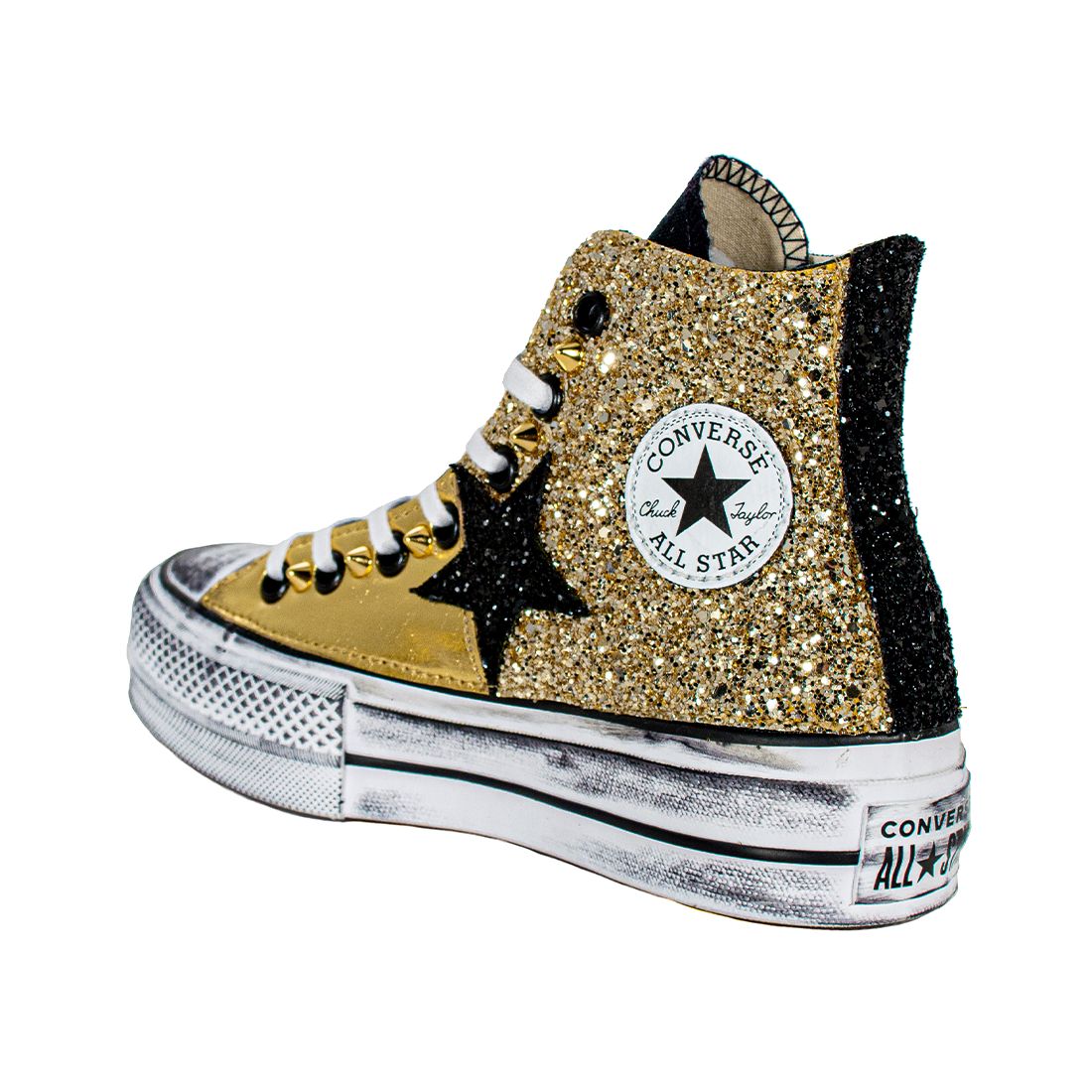 CONVERSE PERSONALIZZATE PLATINO TIFI