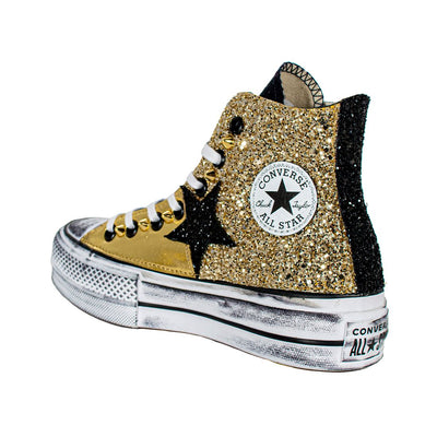 CONVERSE PLATFORM PERSONALIZZATE PLATINO TIFI