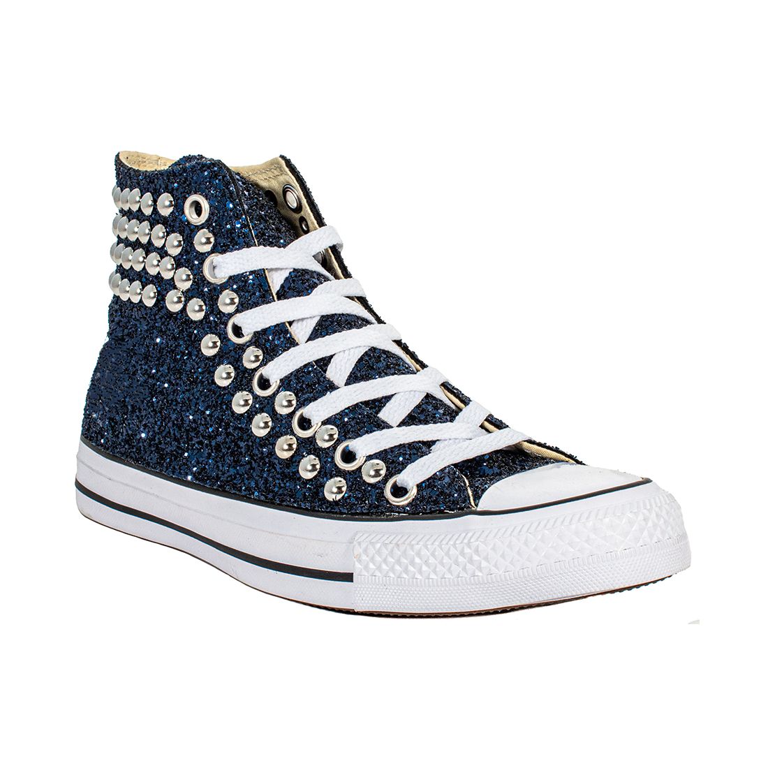 CONVERSE PERSONALIZZATE BLU HAYEZ