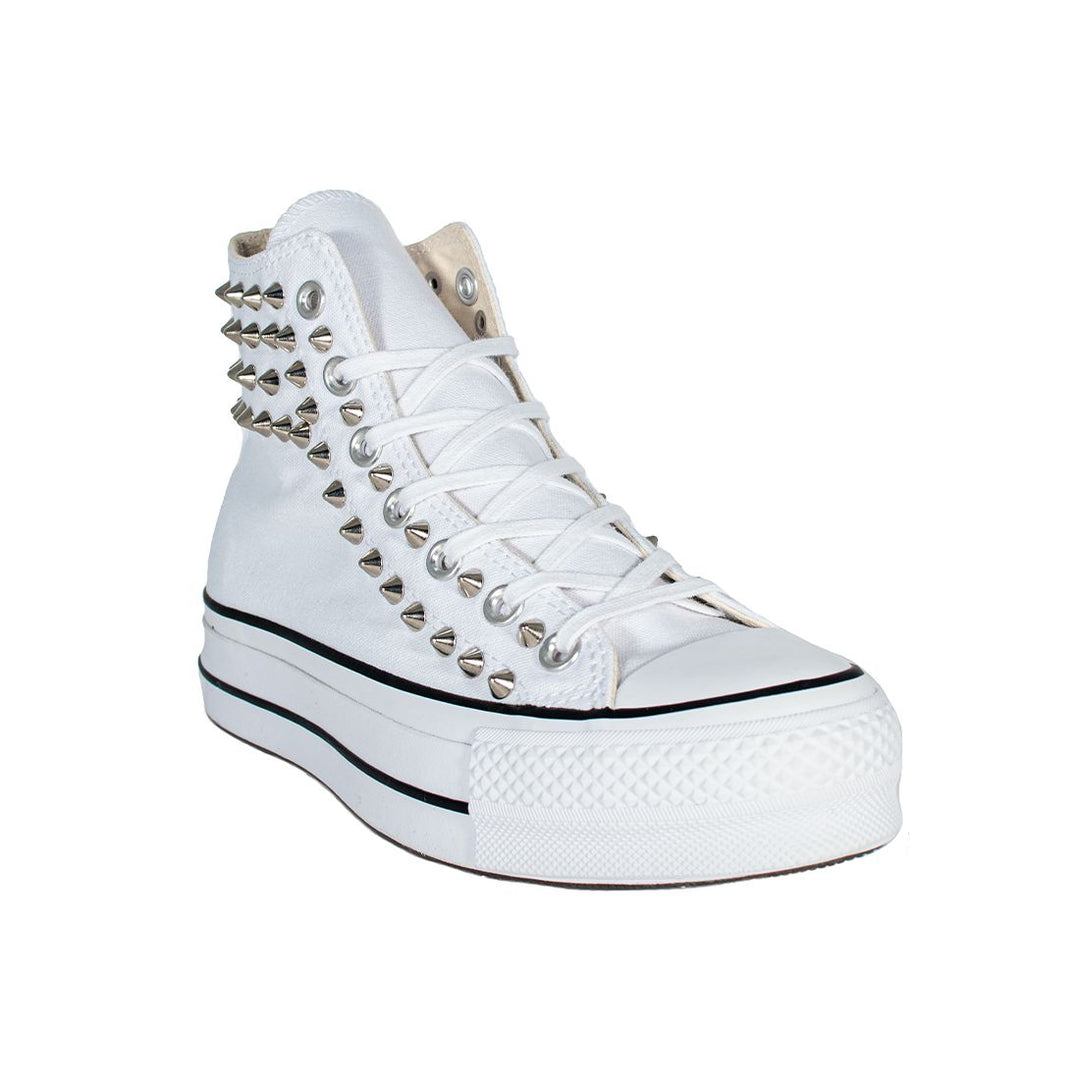 Pizzo Scarpe Converse Platform Bianche Converse Pizzo Dropperful