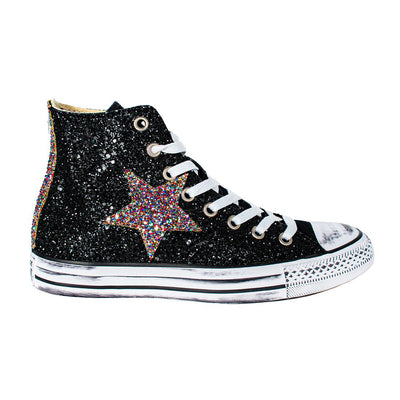 CONVERSE PERSONALIZZATE NERA VESTA