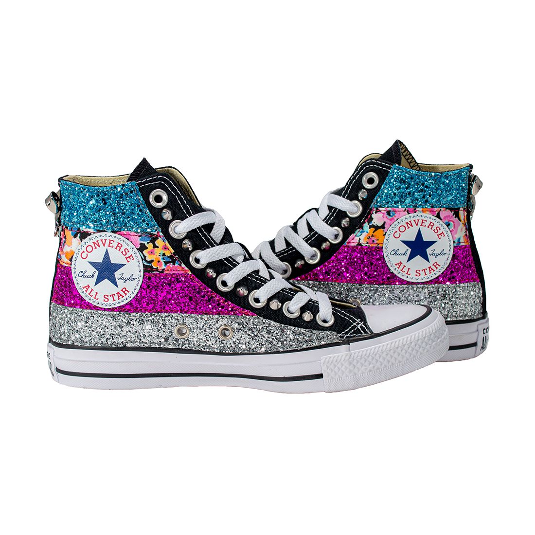 CONVERSE PERSONALIZZATE NERA INDIANA