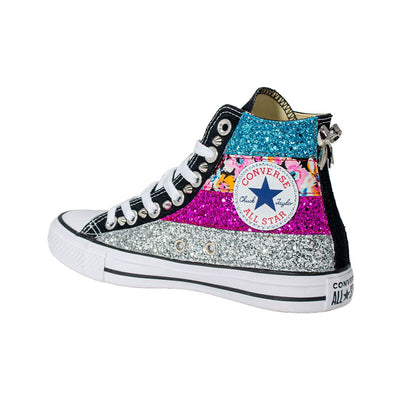 CONVERSE PERSONALIZZATE NERA INDIANA