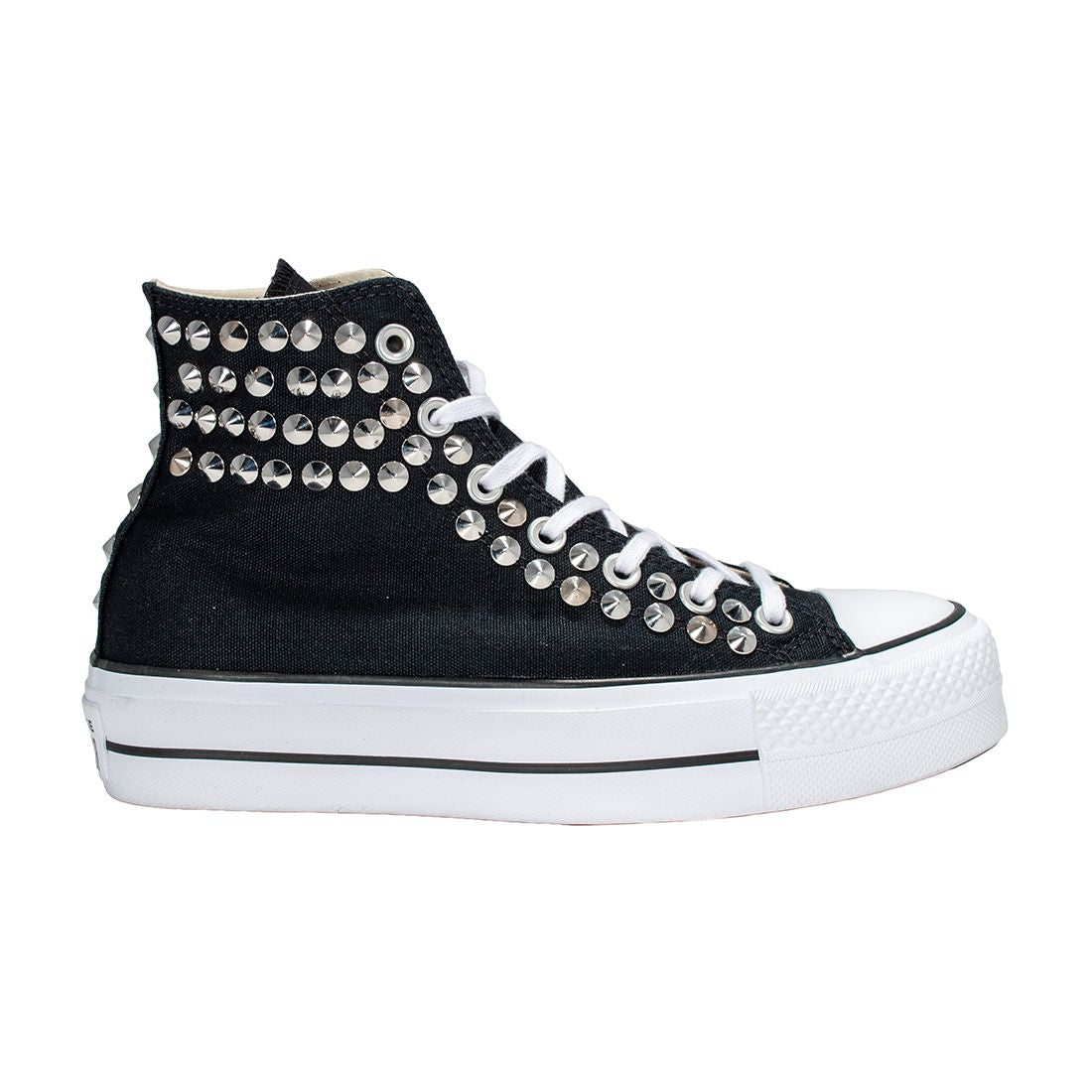 CONVERSE PLATFORM PERSONALIZZATE NERE NORES