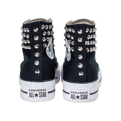 CONVERSE PLATFORM PERSONALIZZATE NERE NORES