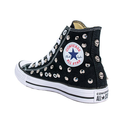 CONVERSE PERSONALIZZATE NERA ELMO