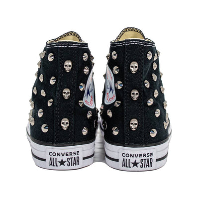 CONVERSE PERSONALIZZATE NERA ELMO