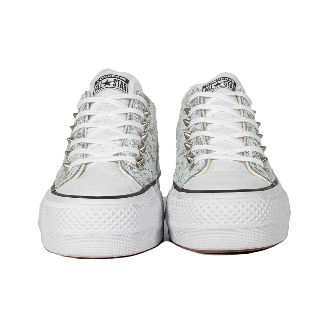 CONVERSE PLATFORM PERSONALIZZATE BIANCA AMI