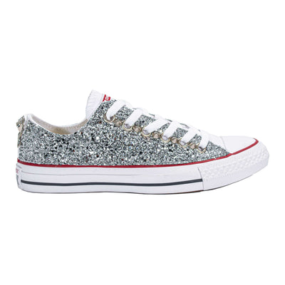 CONVERSE PERSONALIZZATE ARGENTO EUSEBIO