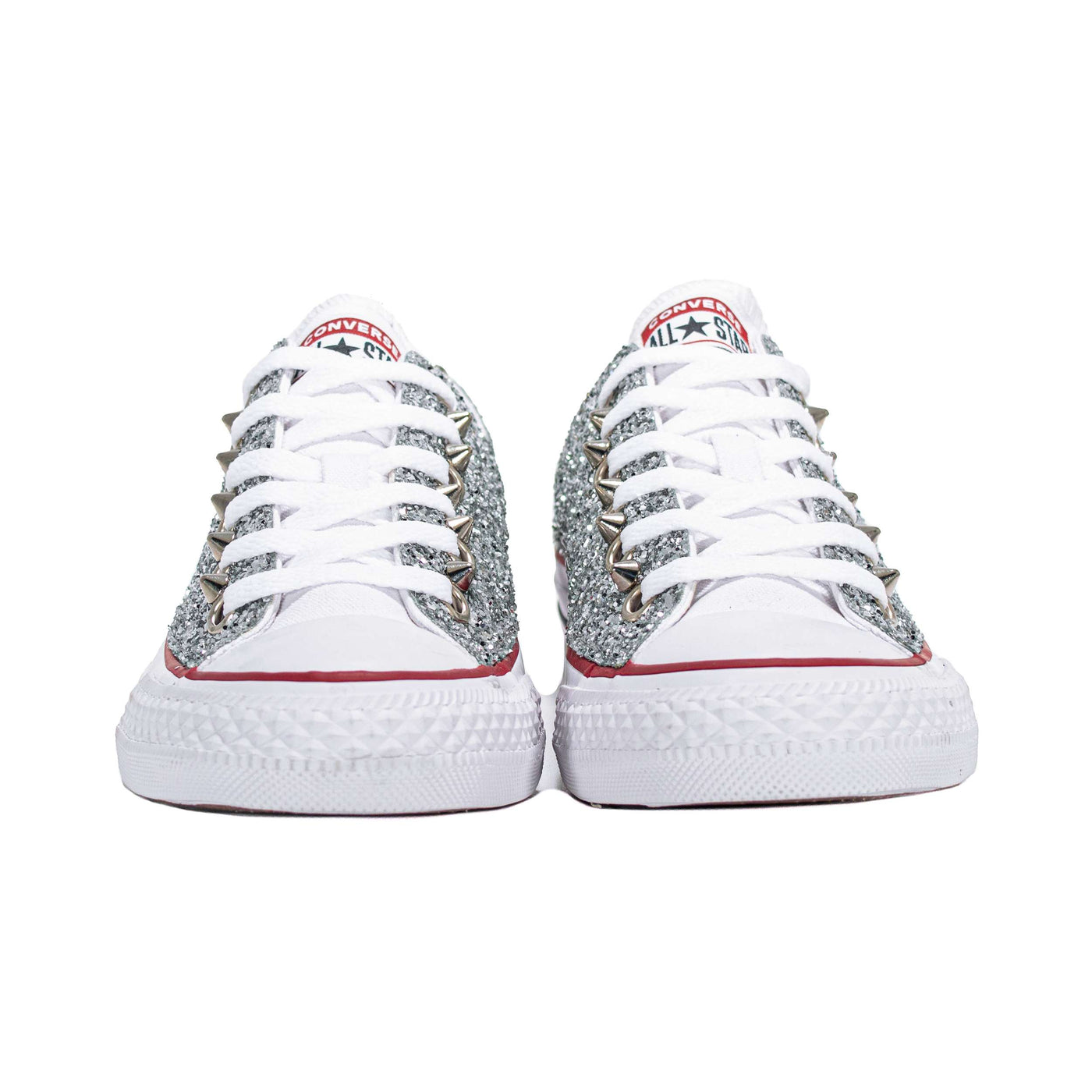 CONVERSE PERSONALIZZATE ARGENTO EUSEBIO