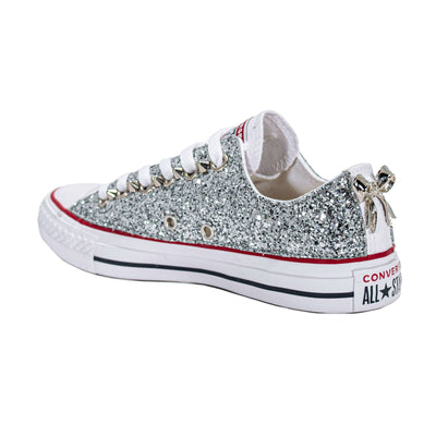 CONVERSE PERSONALIZZATE ARGENTO EUSEBIO