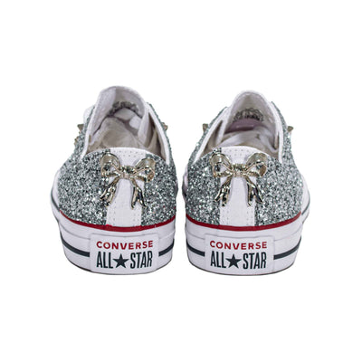 CONVERSE PERSONALIZZATE ARGENTO EUSEBIO