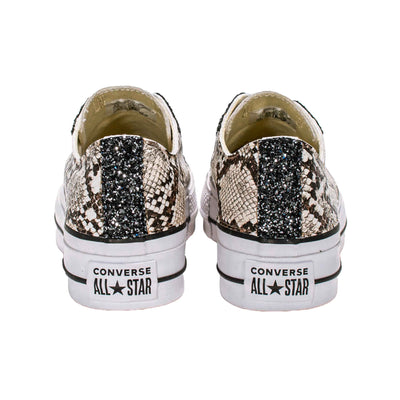 CONVERSE PLATFORM PERSONALIZZATE RETTILE