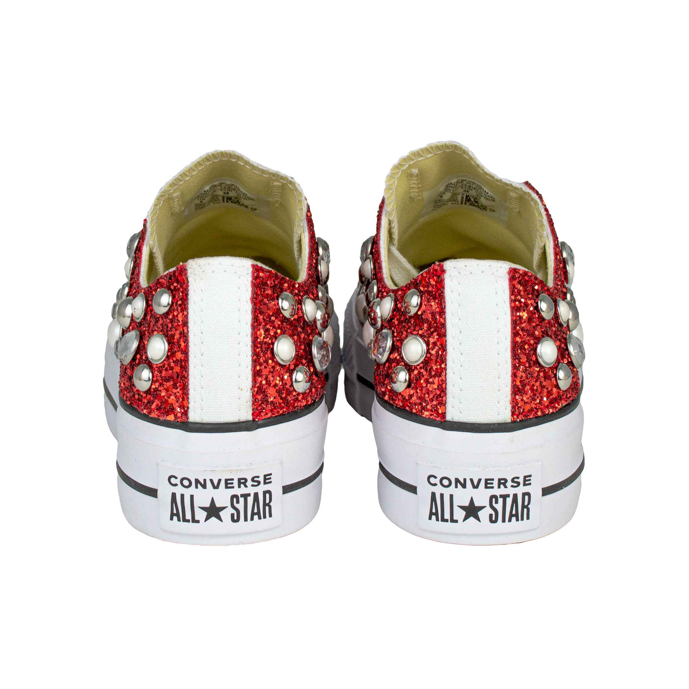 CONVERSE PLATFORM PERSONALIZZATE ROSSA NORES