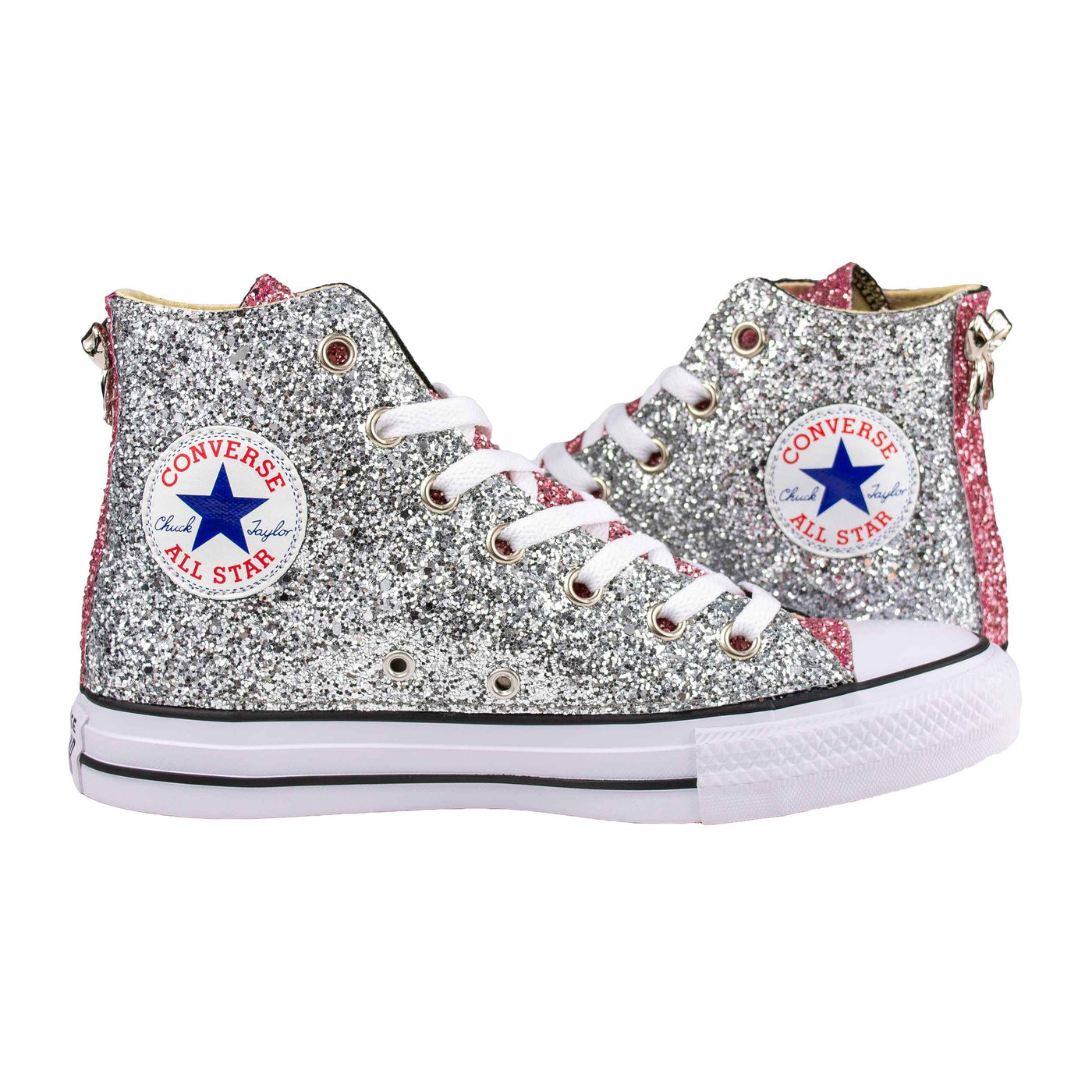 CONVERSE PERSONALIZZATE ARGENTO ZOEY