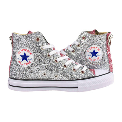 CONVERSE PERSONALIZZATE ARGENTO ZOEY