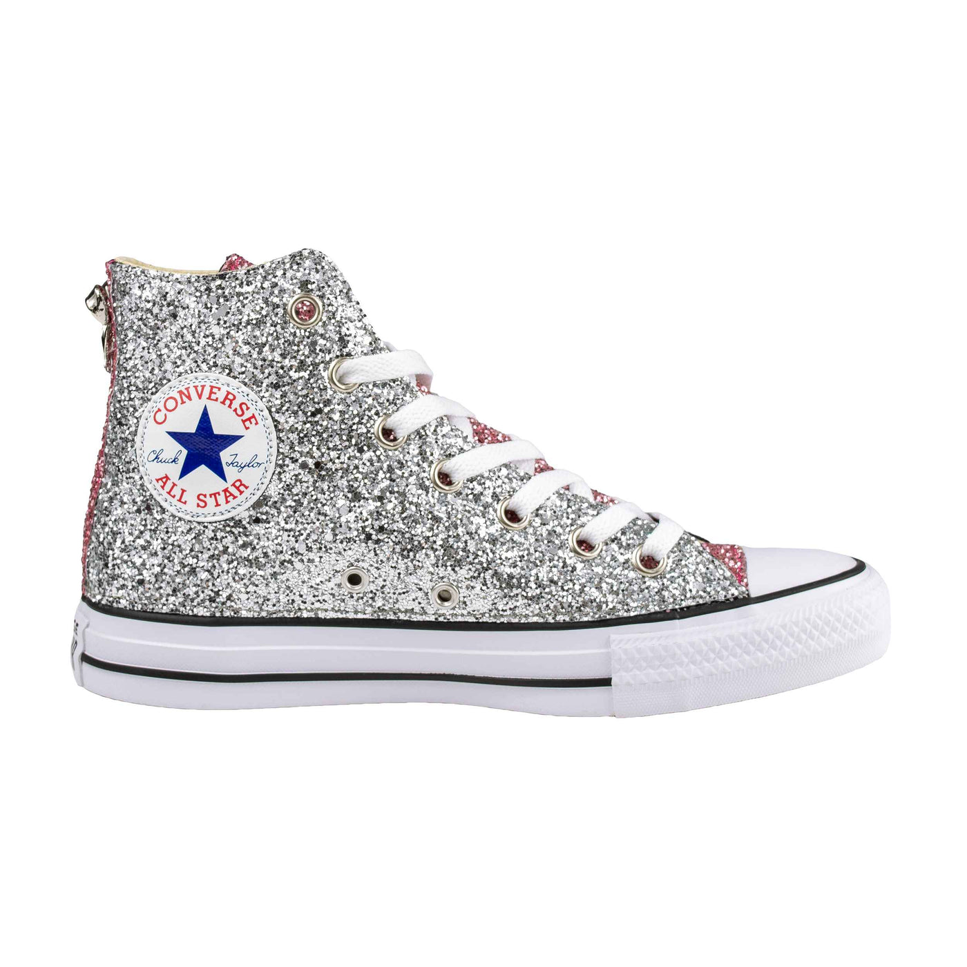 CONVERSE PERSONALIZZATE ARGENTO ZOEY