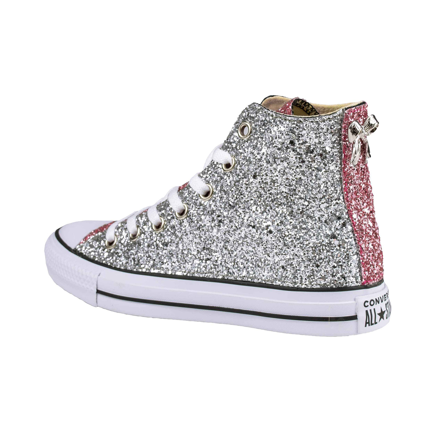 CONVERSE PERSONALIZZATE ARGENTO ZOEY