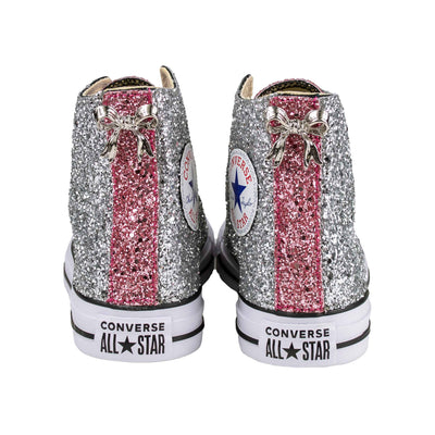 CONVERSE PERSONALIZZATE ARGENTO ZOEY