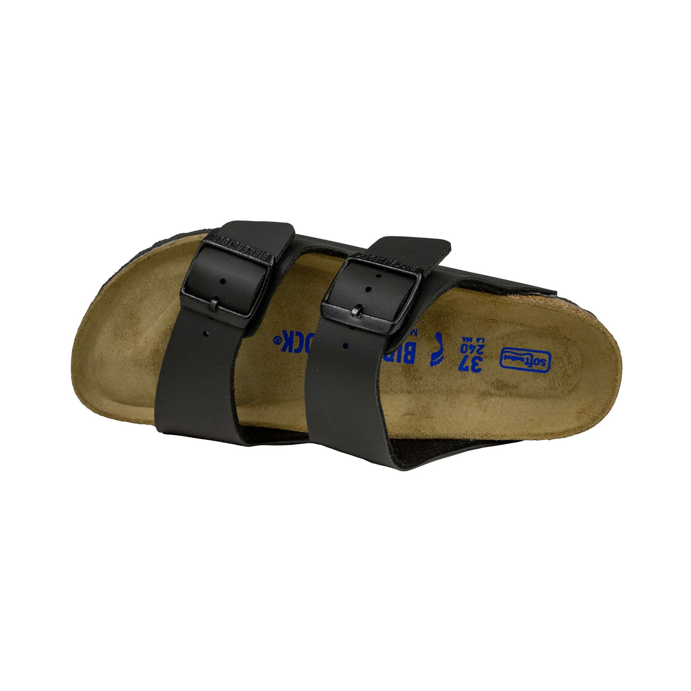 BIRKENSTOCK 0551253 ARIZONA BS BLACK SOFT FOOTBED NARROW FIT