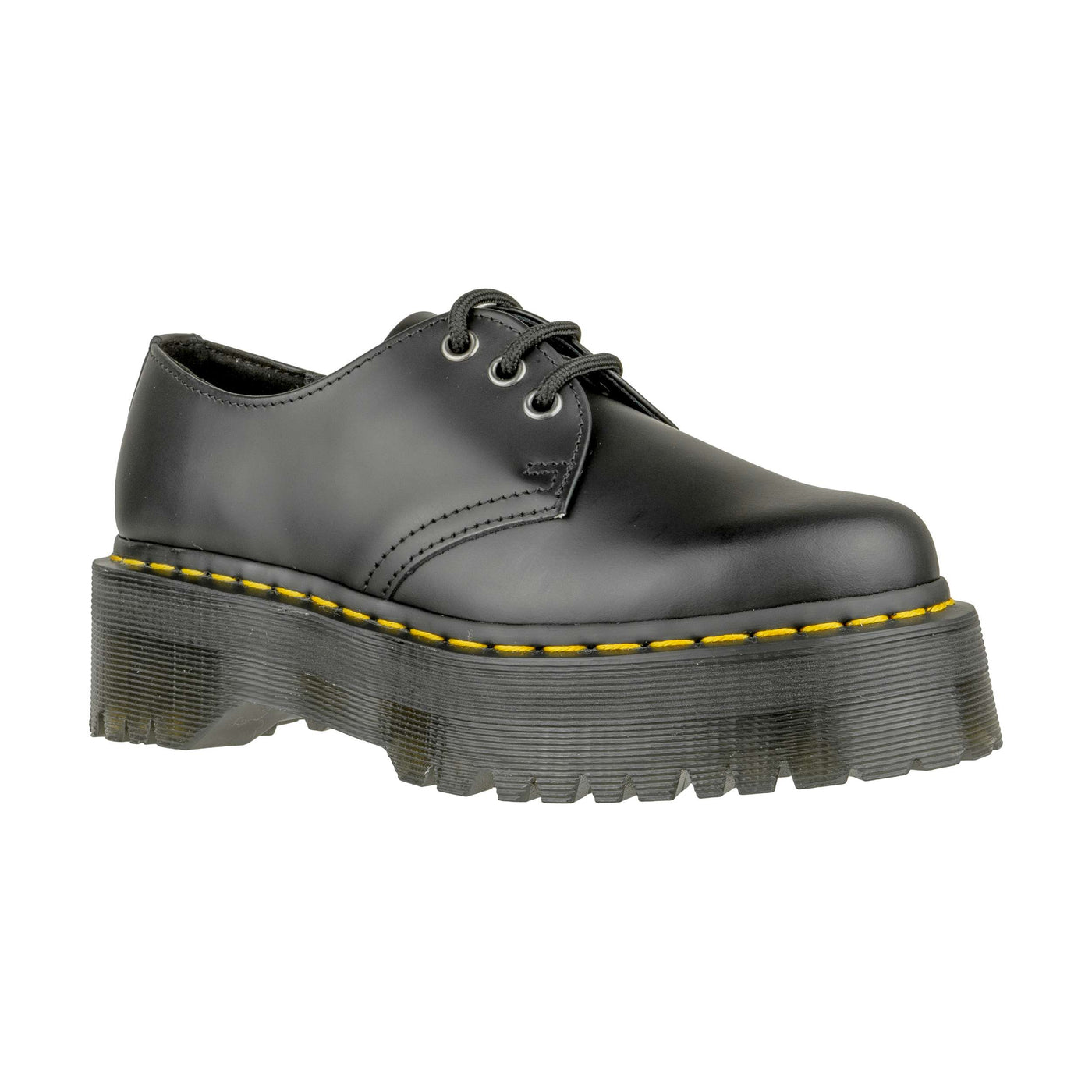 DR.MARTENS 1461 QUAD BLACK POLISHED SMOOTH