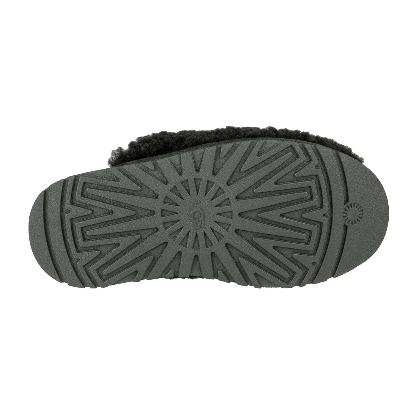UGG W MAXI CURLY PLATFORM BLK