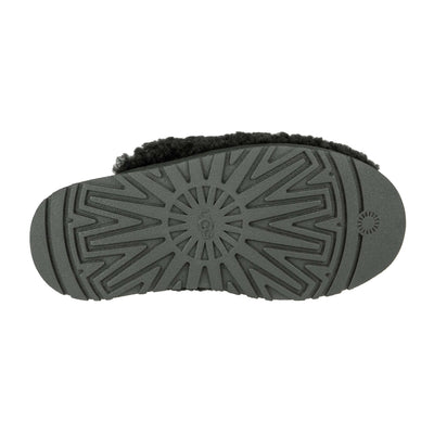 UGG W MAXI CURLY PLATFORM BLK