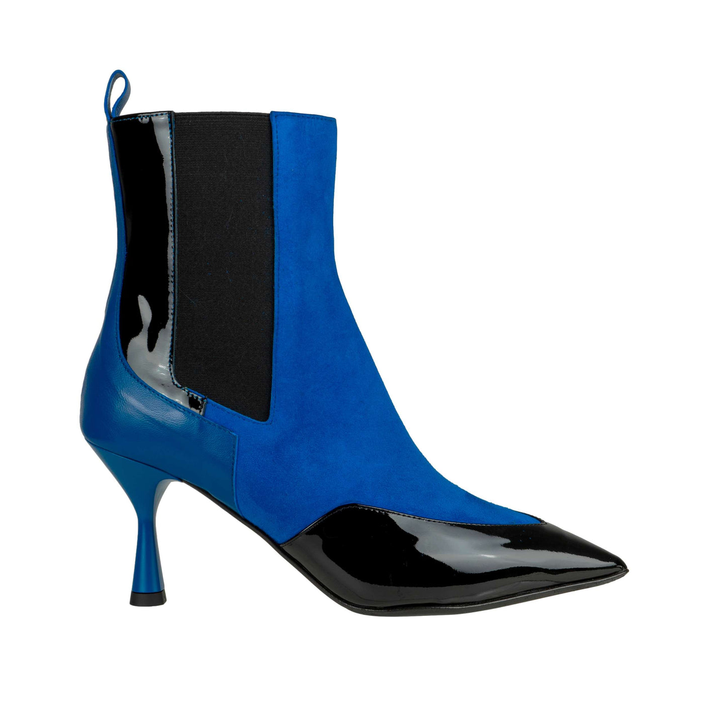 ISABELLE PARIS IS780 TRONCHETTO CAMOSCIO BLUETTE