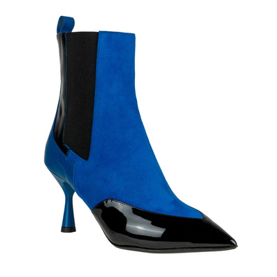 ISABELLE PARIS IS780 TRONCHETTO CAMOSCIO BLUETTE
