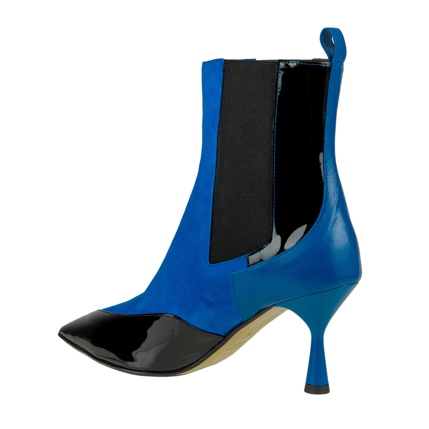 ISABELLE PARIS IS780 TRONCHETTO CAMOSCIO BLUETTE
