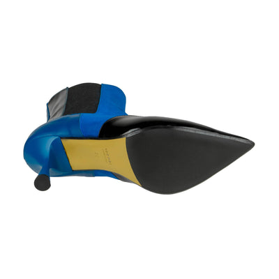 ISABELLE PARIS IS780 TRONCHETTO CAMOSCIO BLUETTE