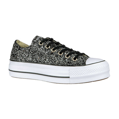 CONVERSE PLATFORM PERSONALIZZATE NERA AMABEL