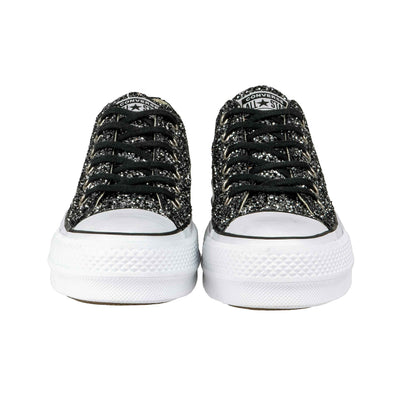 CONVERSE PLATFORM PERSONALIZZATE NERA AMABEL