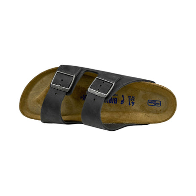 BIRKENSTOCK 0752483 ARIZONA BS BLACK SOFT FOODBET NARROW FIT