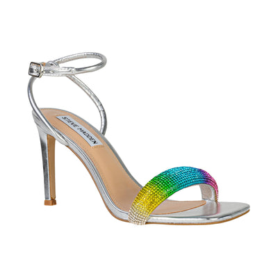 STEVE MADDEN SANDALI ENTICE-R SIL RAINBOW