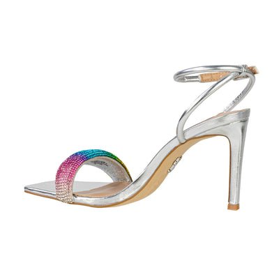 STEVE MADDEN SANDALI ENTICE-R SIL RAINBOW