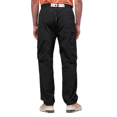 PREMIATA PANTALONI CARGO IN NYLON BLACK