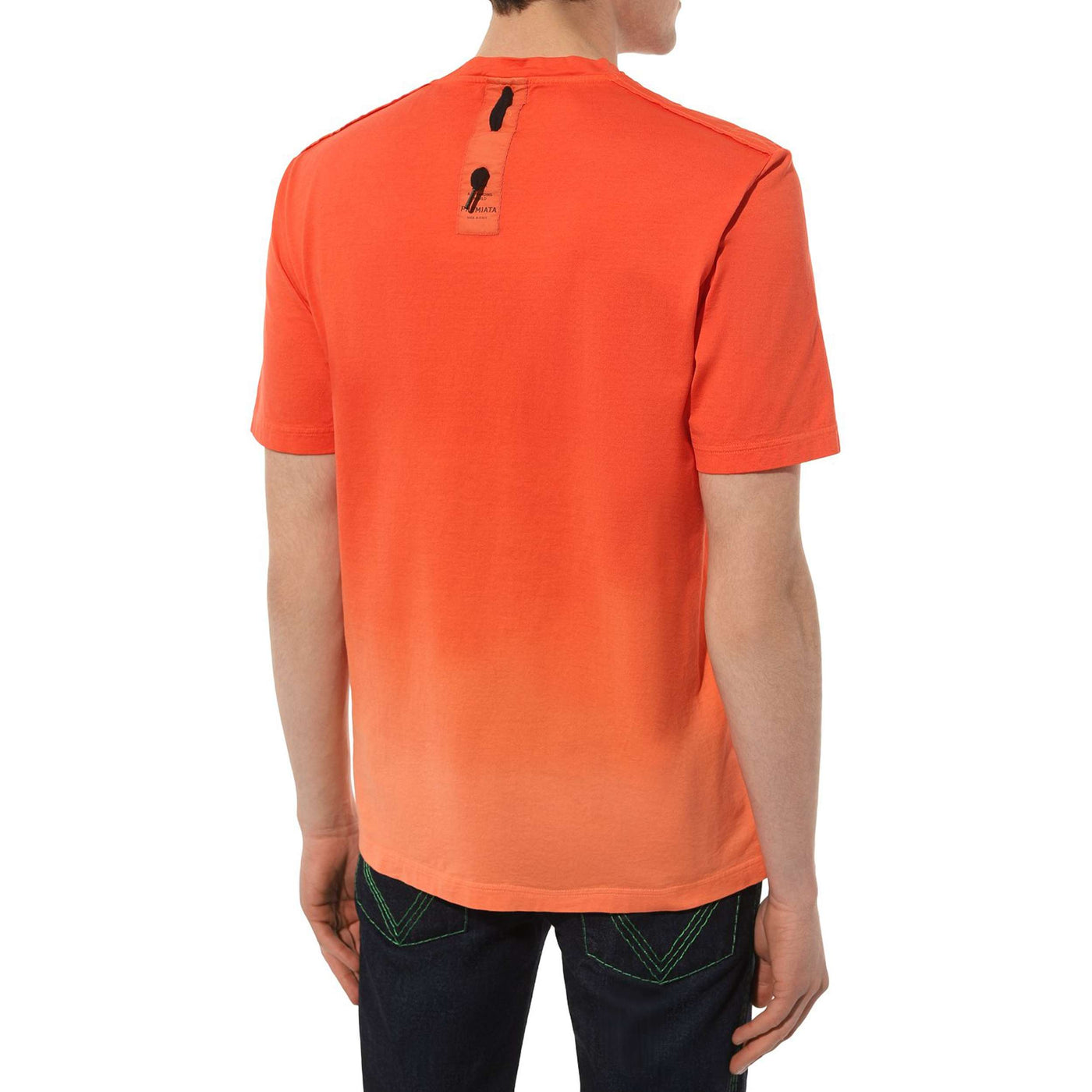 PREMIATA T-SHIRT IN COTONE DEGRADÈ ORANGE