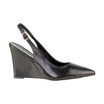 GIANNI MAZZA 102 SLINGBACK NAPPA NERO